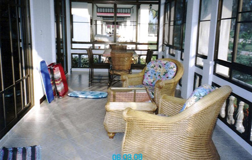 Terrace, outdoor room